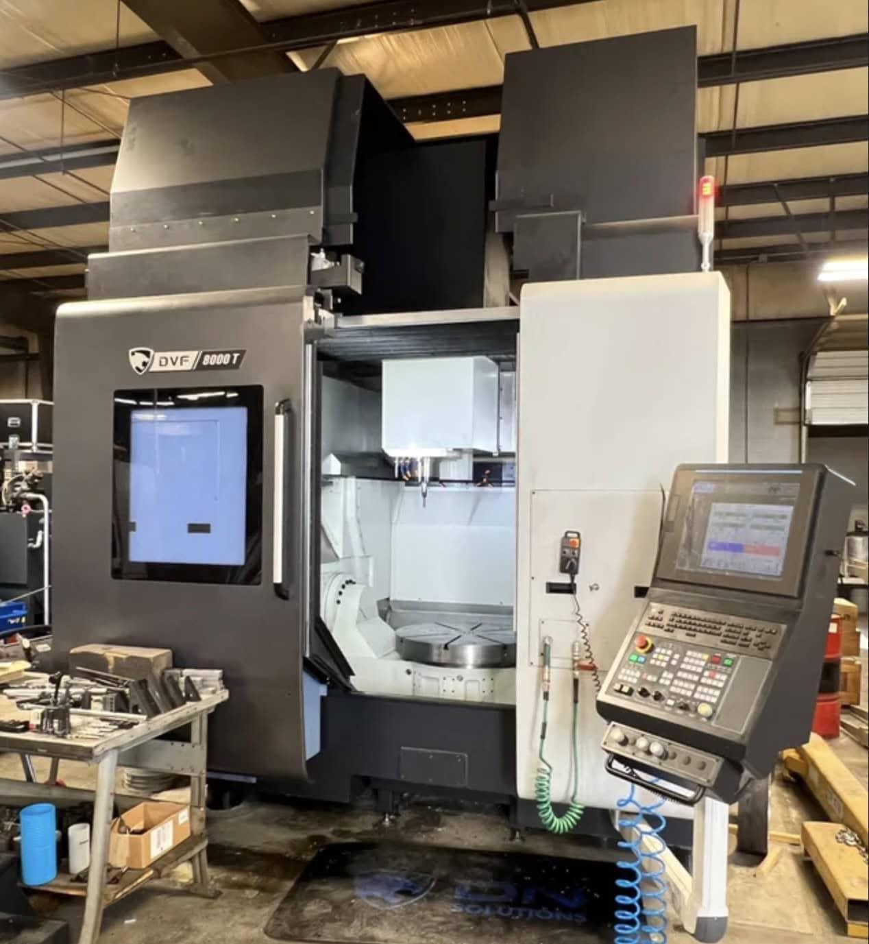Doosan DVF 8000T CNC 5-Axis VMC, 2020 – Low hours