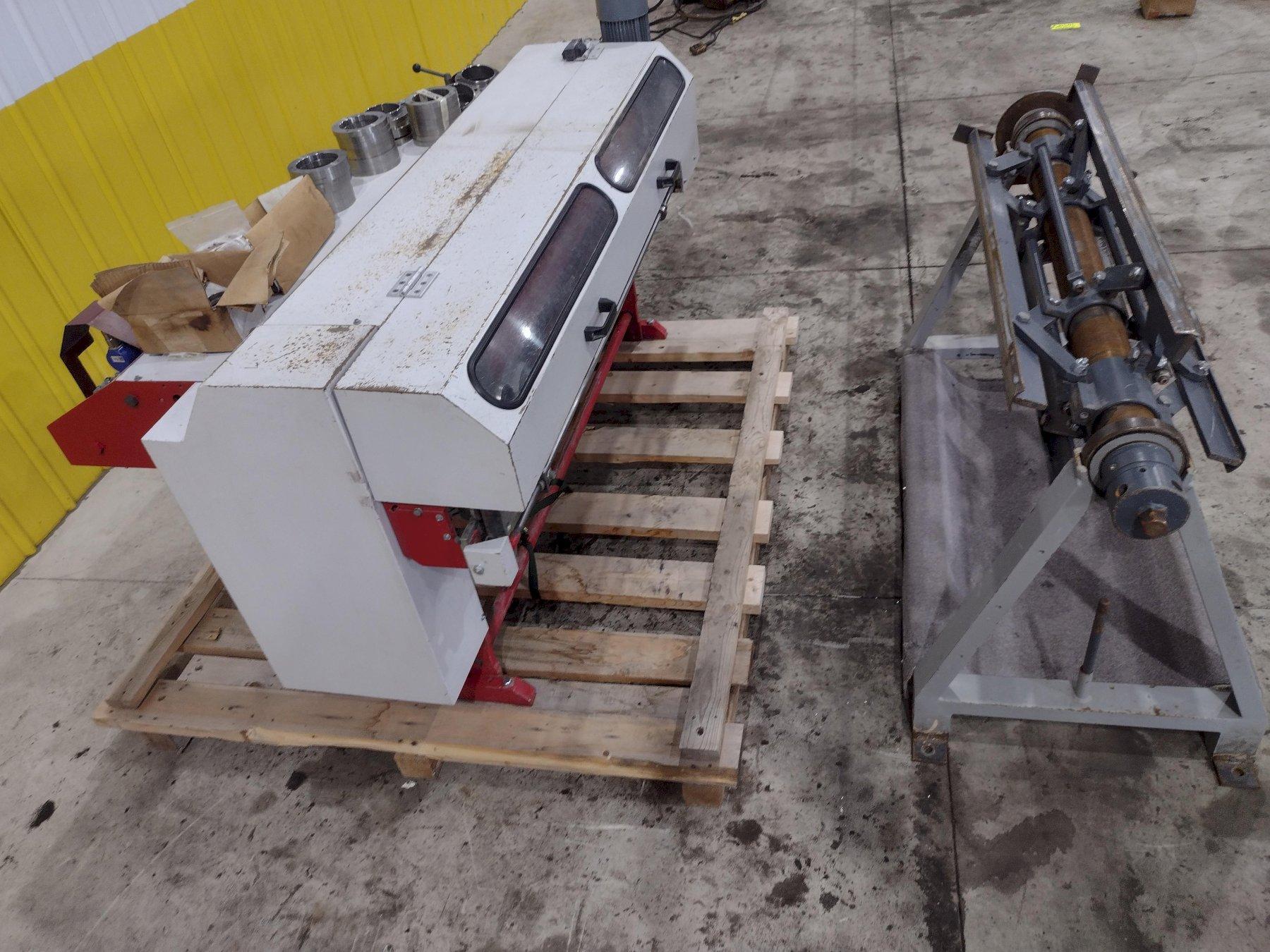 54″ X 18 GAUGE SCHLEBACH MODEL MSS1250 SLASHER (SLITTING & CROSS