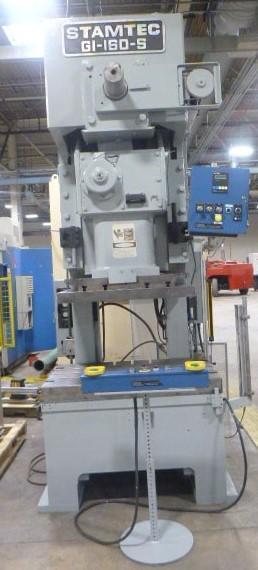 160 Ton Stamtec G1-160-S Gap Frame Punch Press