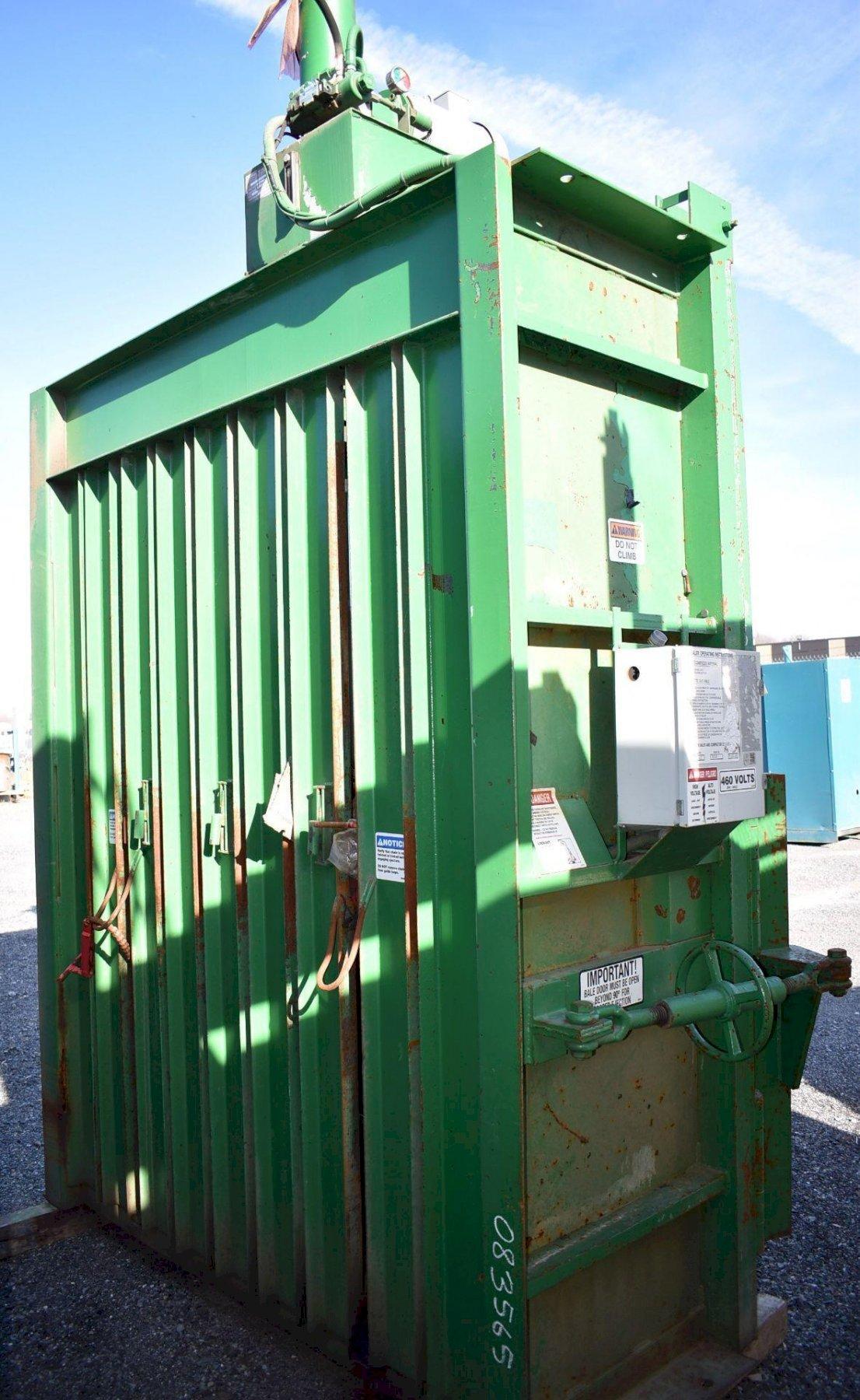 PTR 7230 Vertical Baler Machine Hub