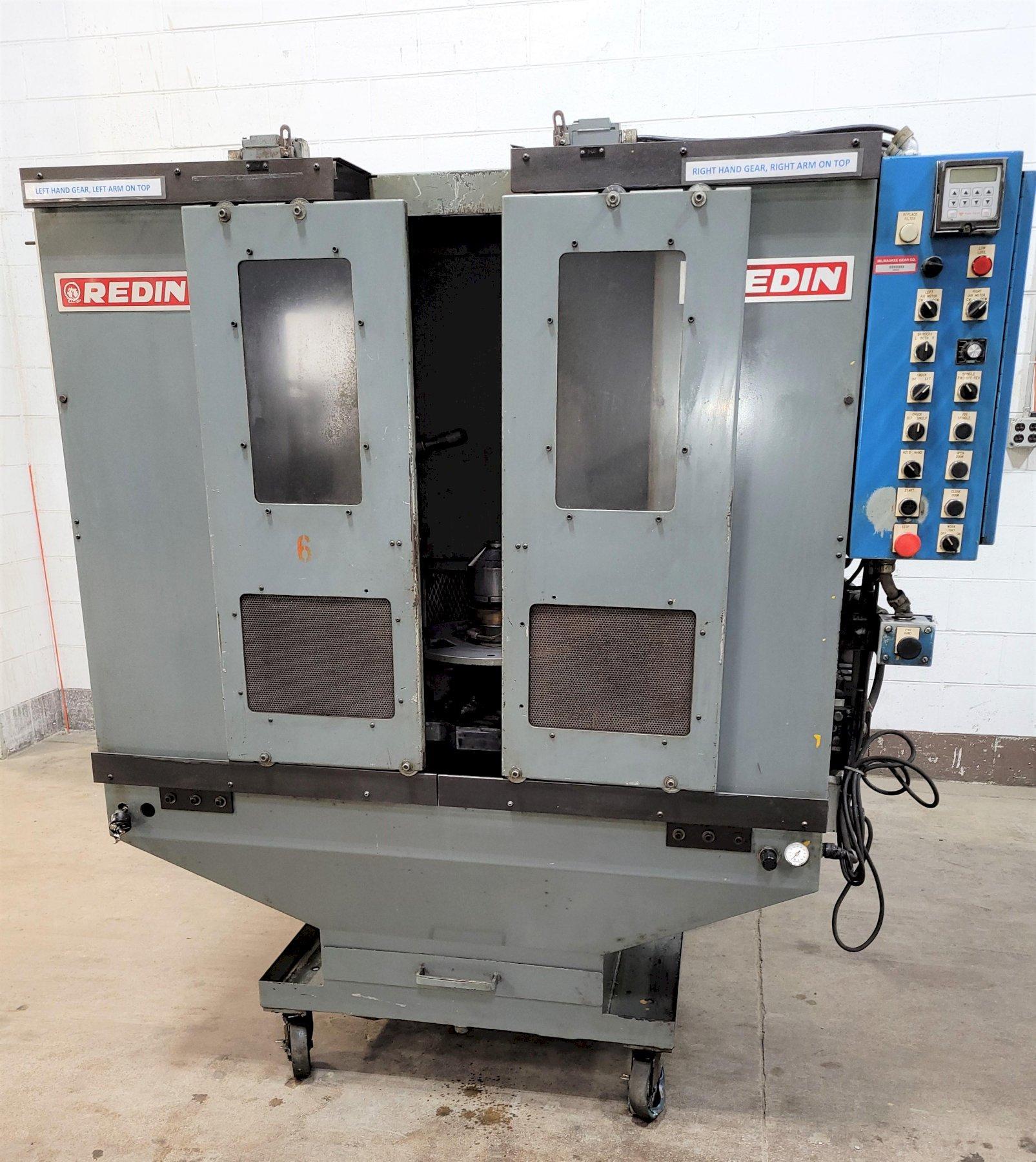 Redin Model 18GP Universal Burr-Matic Gear Deburring Machine