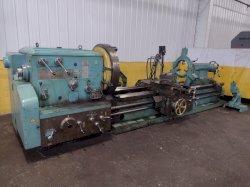 42" X 120" RYAZAN MODEL #1N65 HEAVY DUTY ENGINE LATHE 4.5" HOLE