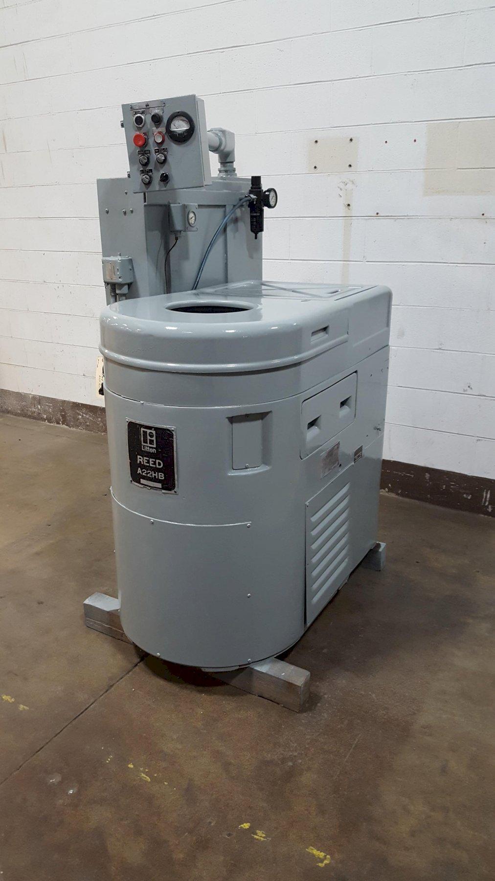 Reed Model A22HB Vertical Cylindrical Die Thread Rolling Machine