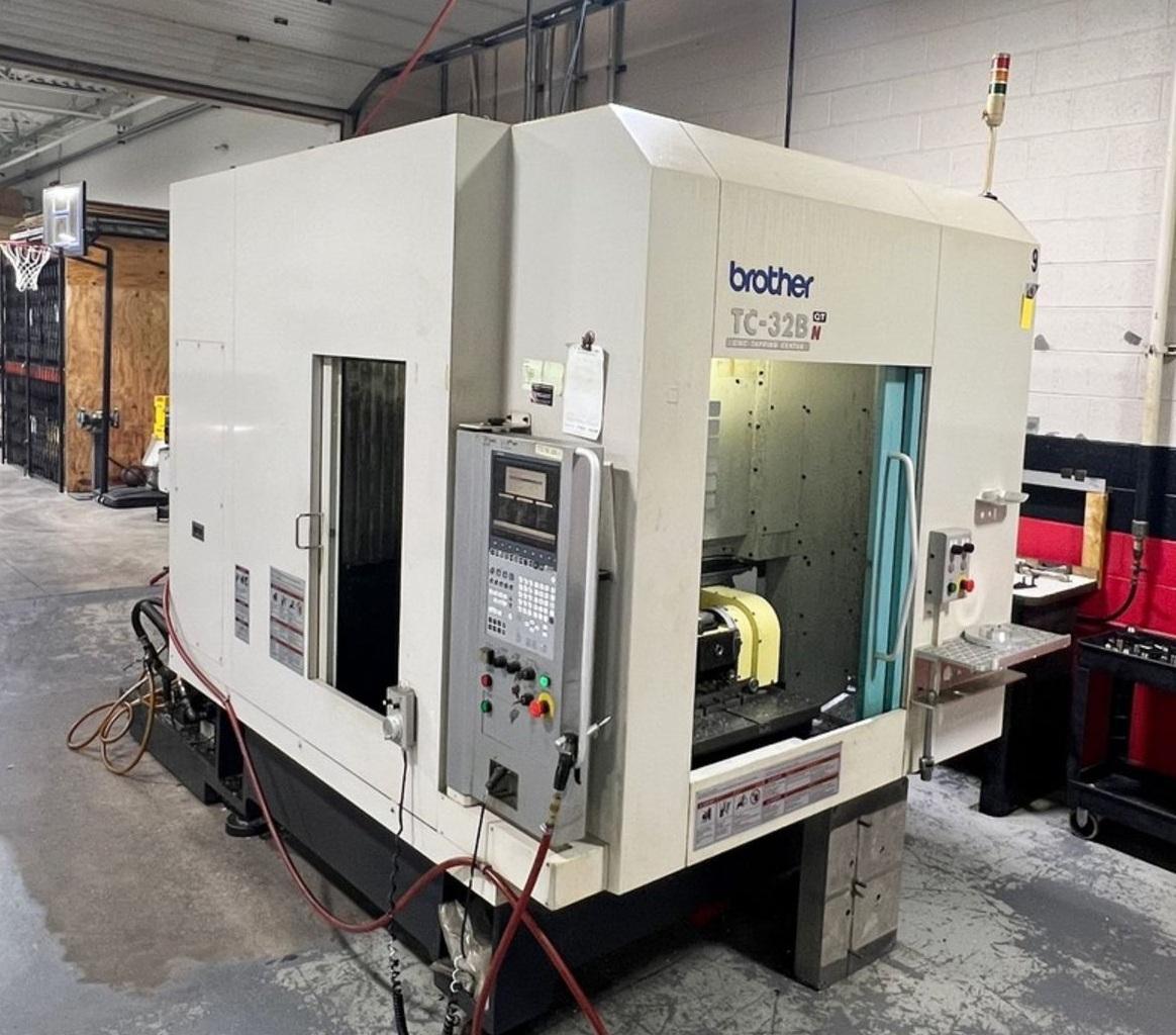 2013 Brother TC-32BN QT Used CNC Vertical Machining Center For Sale ...