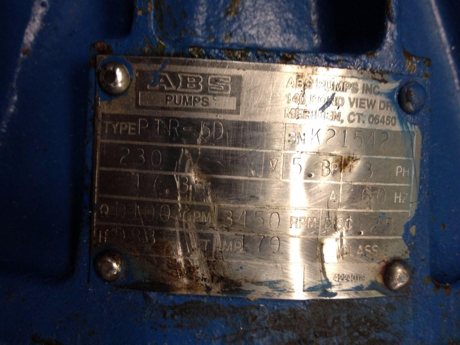 ABS Pump Piranha Submersible Grinder Pump Deer Creek Machinery