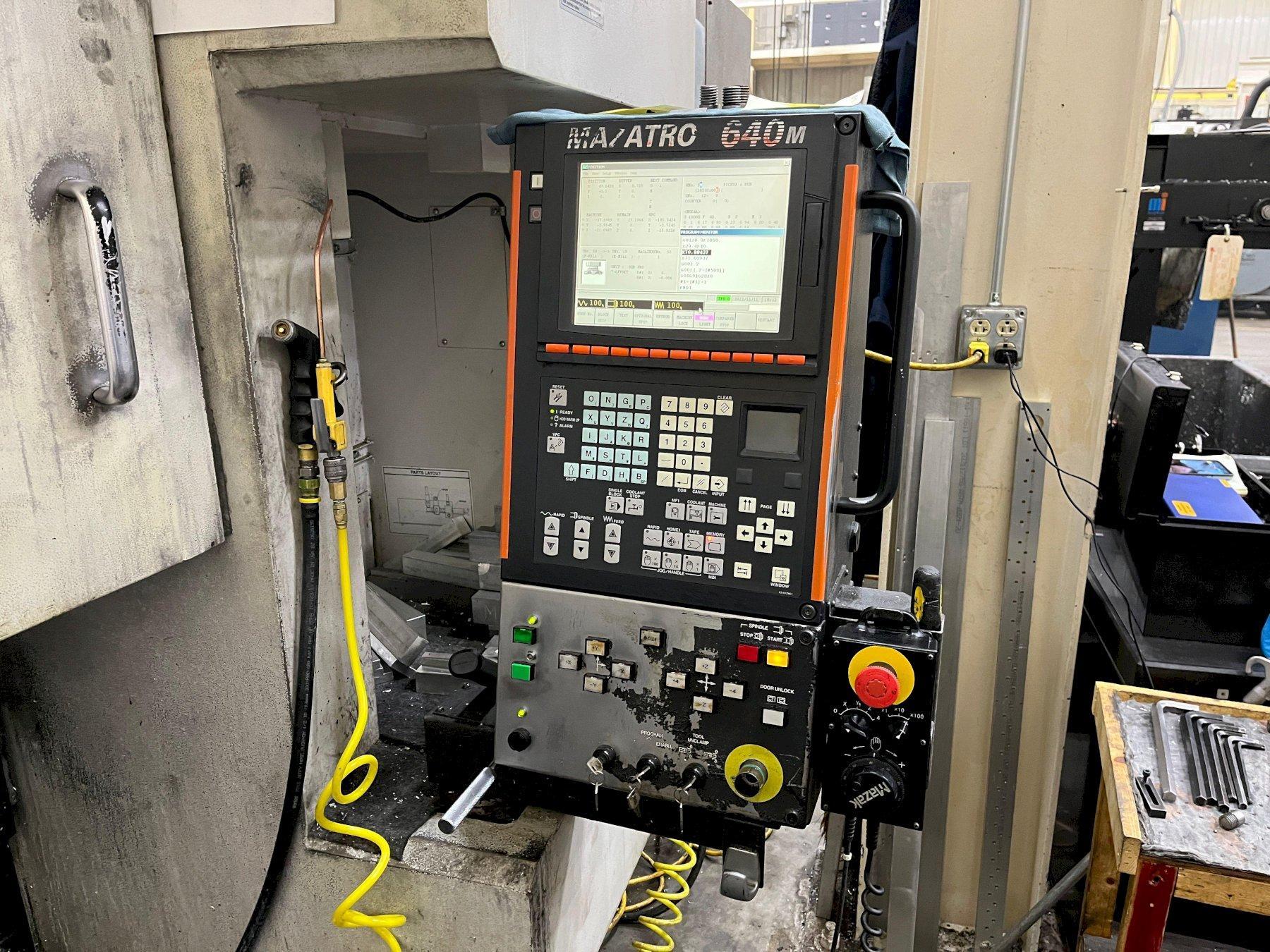 Mazak FJV 35/80 Used CNC Bridge Type Vertical Machining Center For Sale