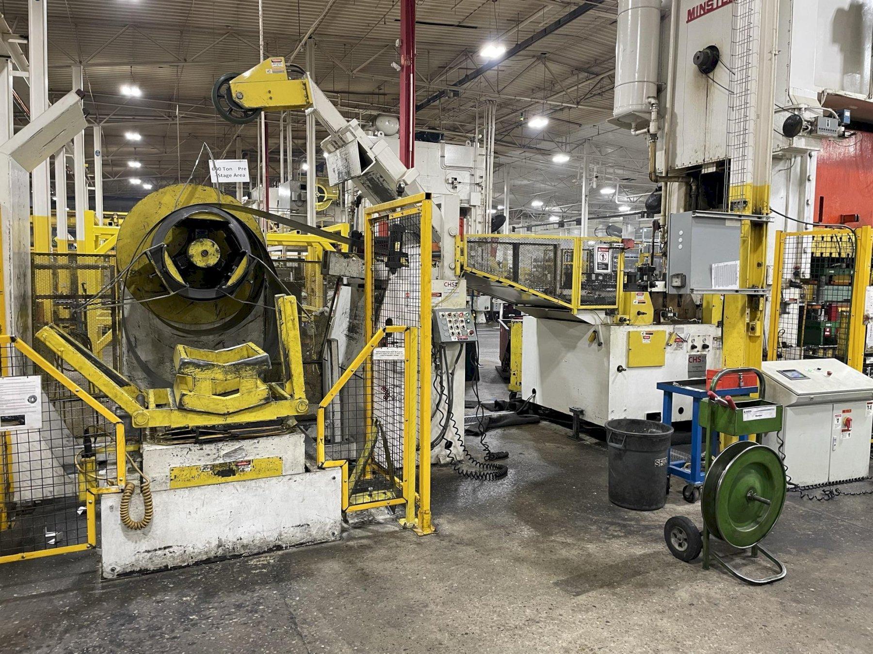 CHS Complete Coil Feed Line 20,000 Lbs. x 36" Wide x .135"