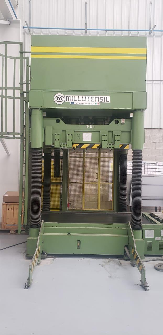Millutensil MIL163 150 Ton Hydraulic Spotting Press, 39.37