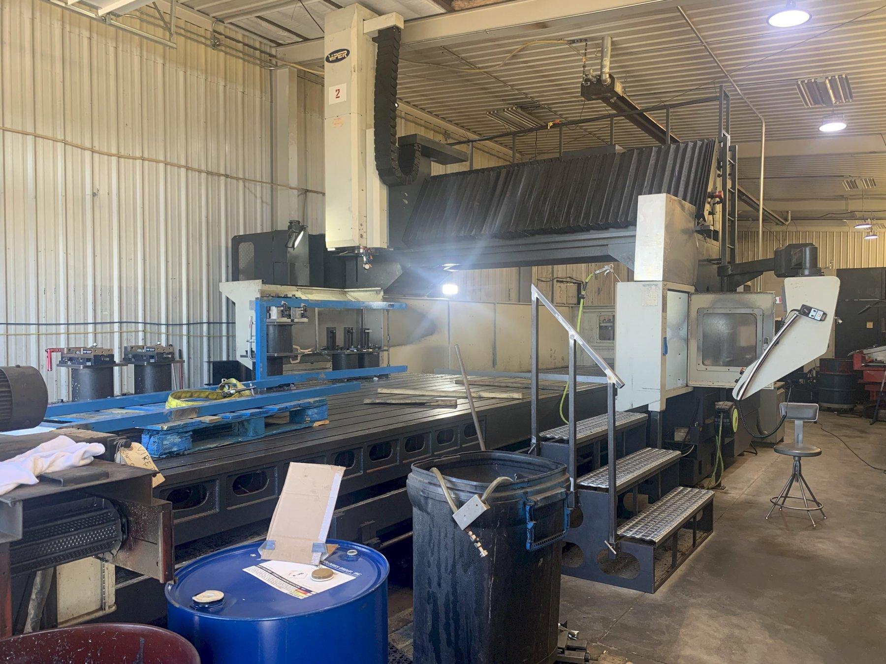 Mighty Viper Model PRW-5340 CNC Vertical Bridge Type Machinery Center
