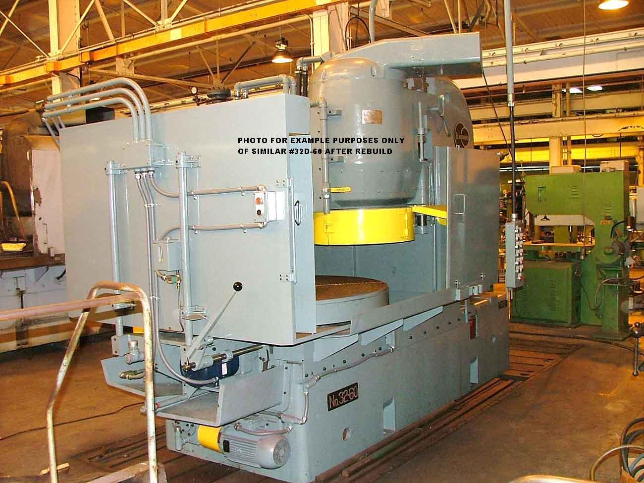 Blanchard 32D60, 60″ Vertical Rotary Surface Grinder, Remanufactured