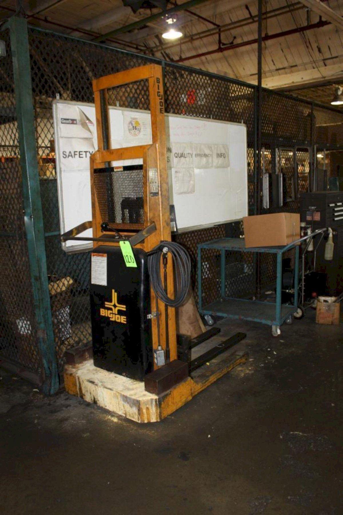 BIG JOE Used Machines Machine Hub