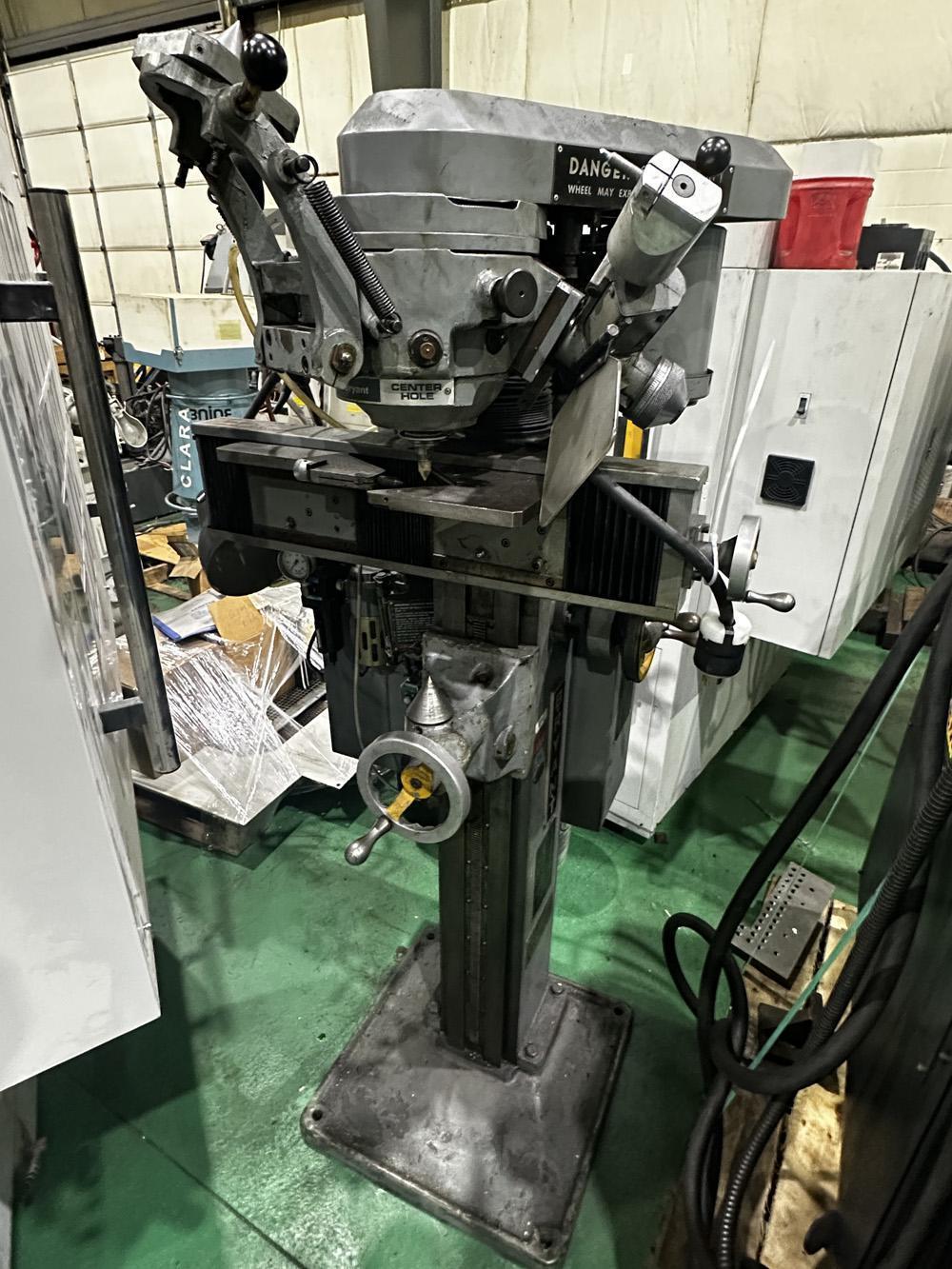 2" X 42" BRYANT MODEL 500 CENTER HOLE GRINDER