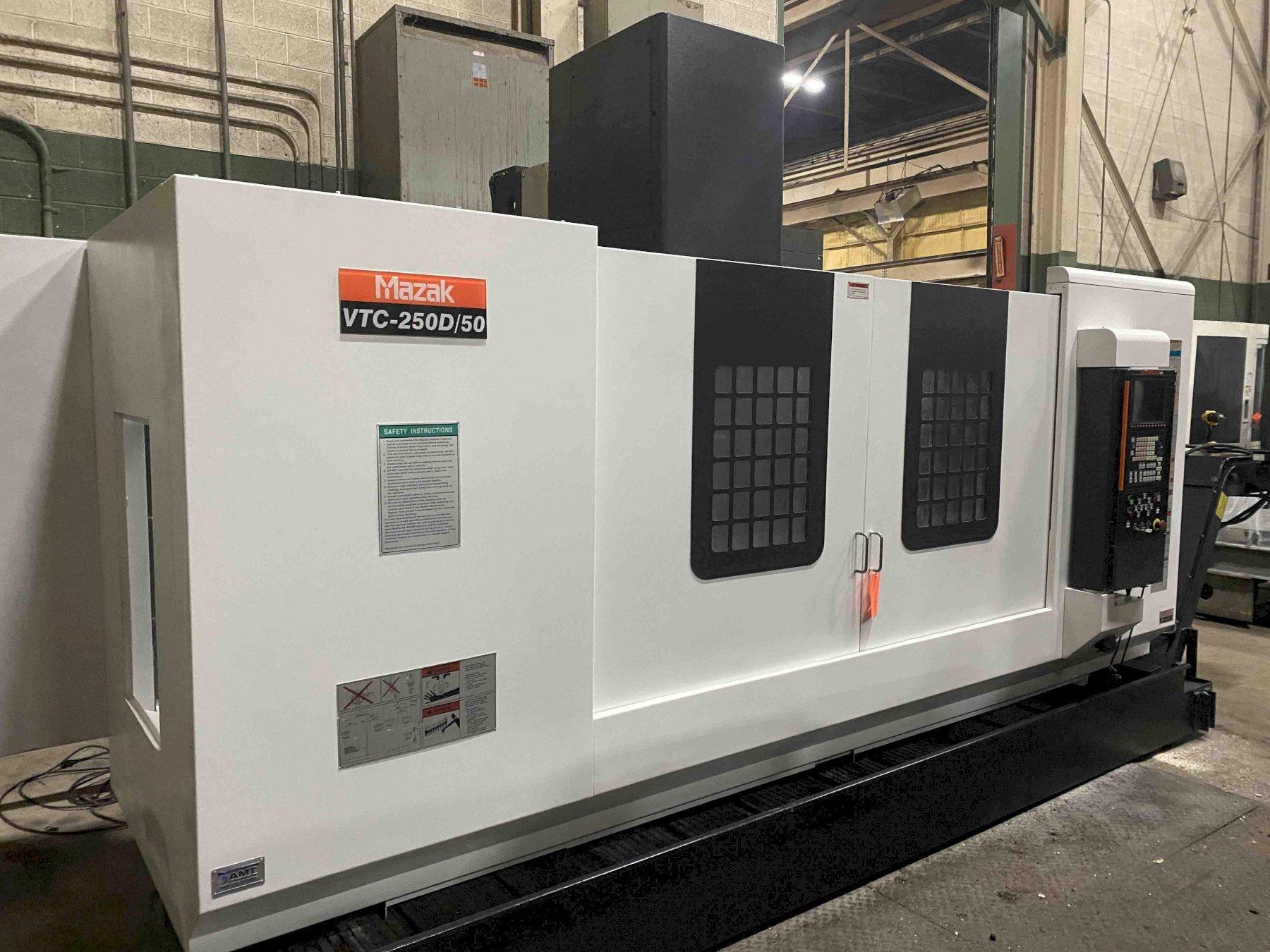 Mazak VTC250D/50 CNC Vertical Machining Center, Mazatrol, 69