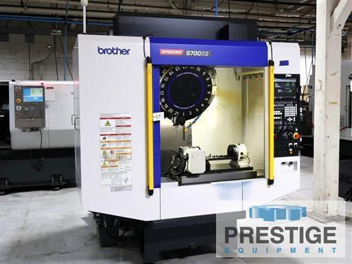 Brother Speedio S700X2 4-Axis CNC Drilling & Tapping Center