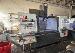 Haas VF-4 Used CNC Vertical Machining Center For Sale - 2013