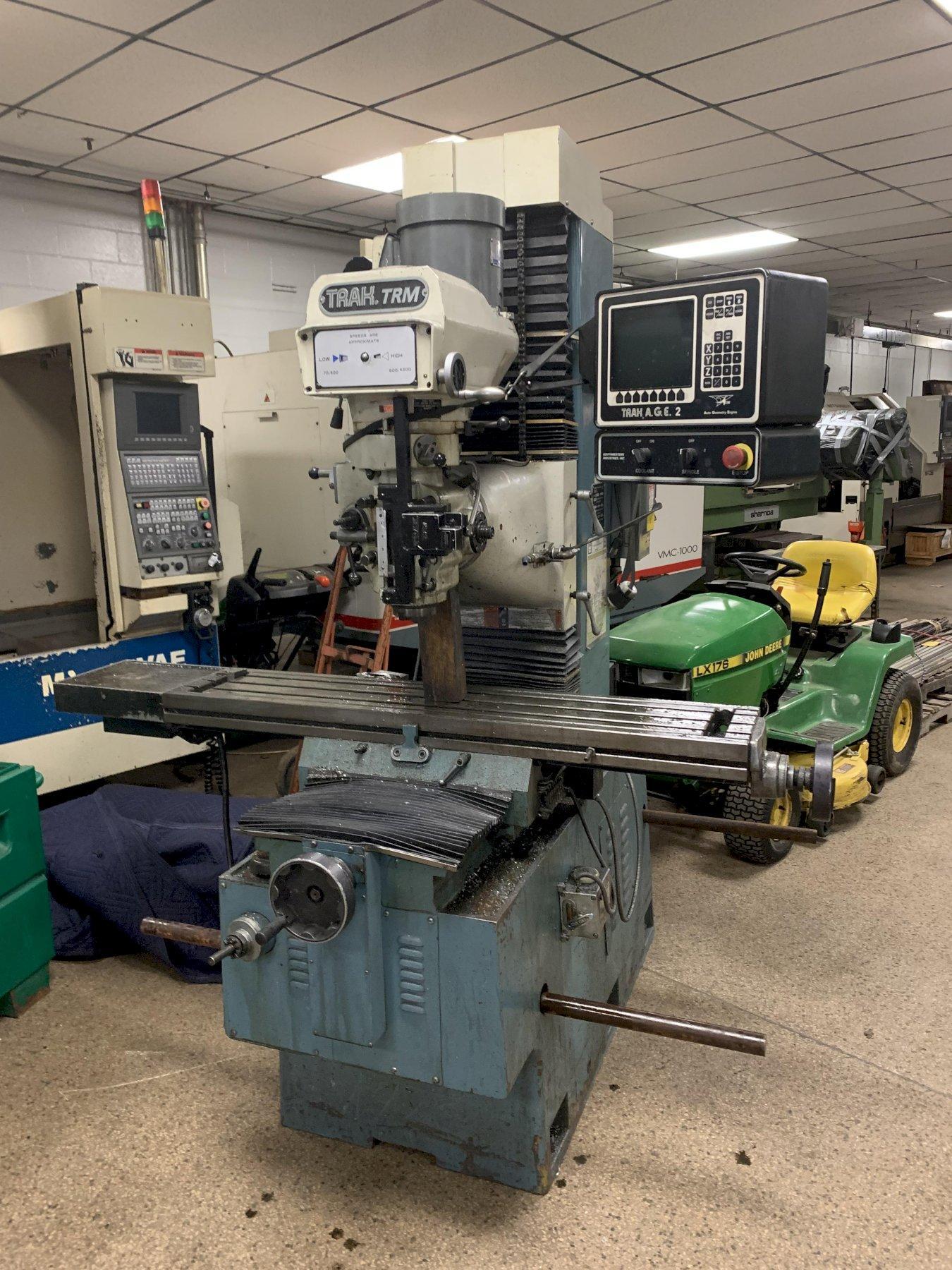 SWI TRAK Model TRM 2Axis CNC Vertical Bed Mill AMC