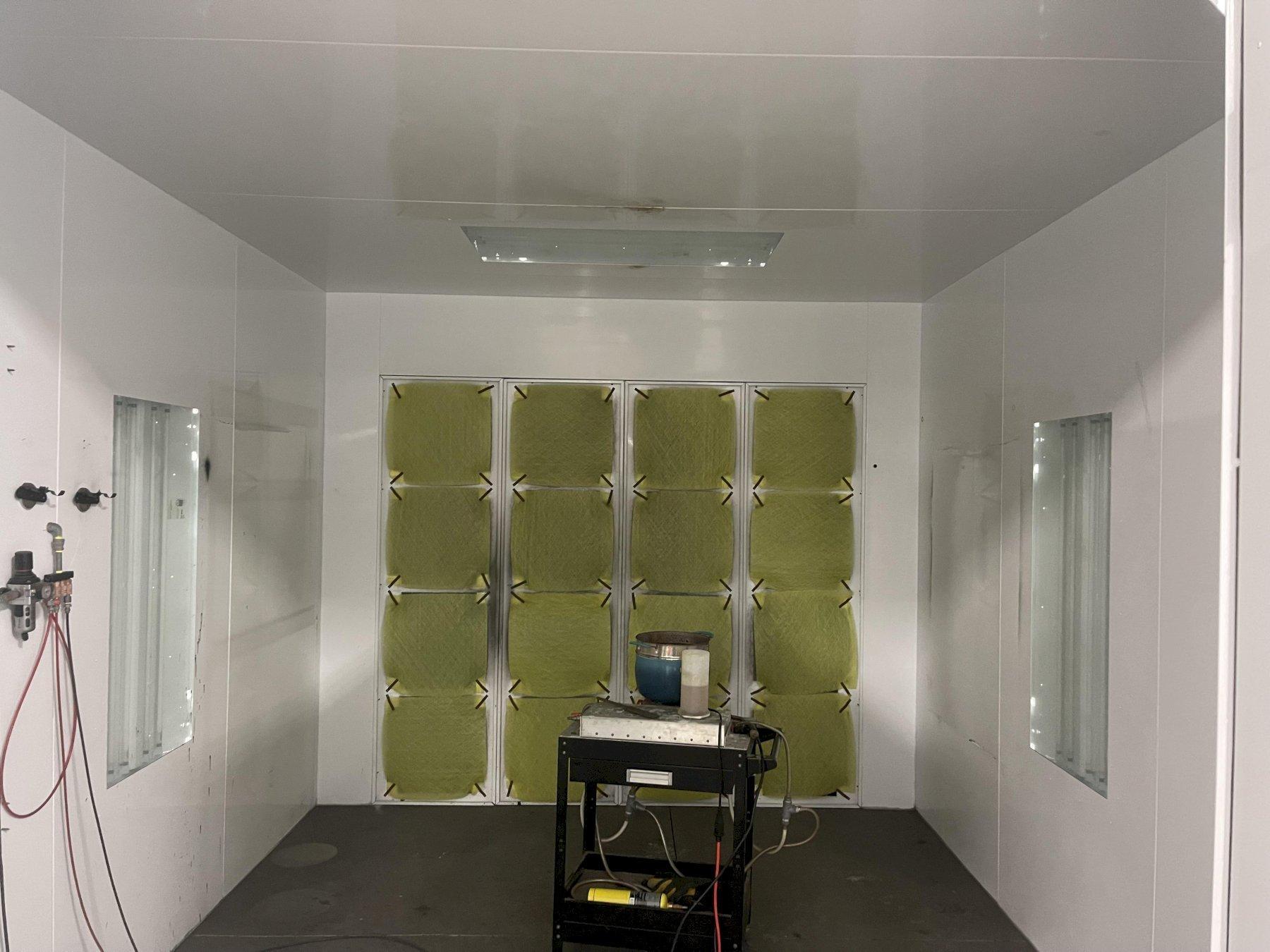 1 PREOWNED STANDARD PAINT BOOTH, MODEL EFB1000, S/N 414644