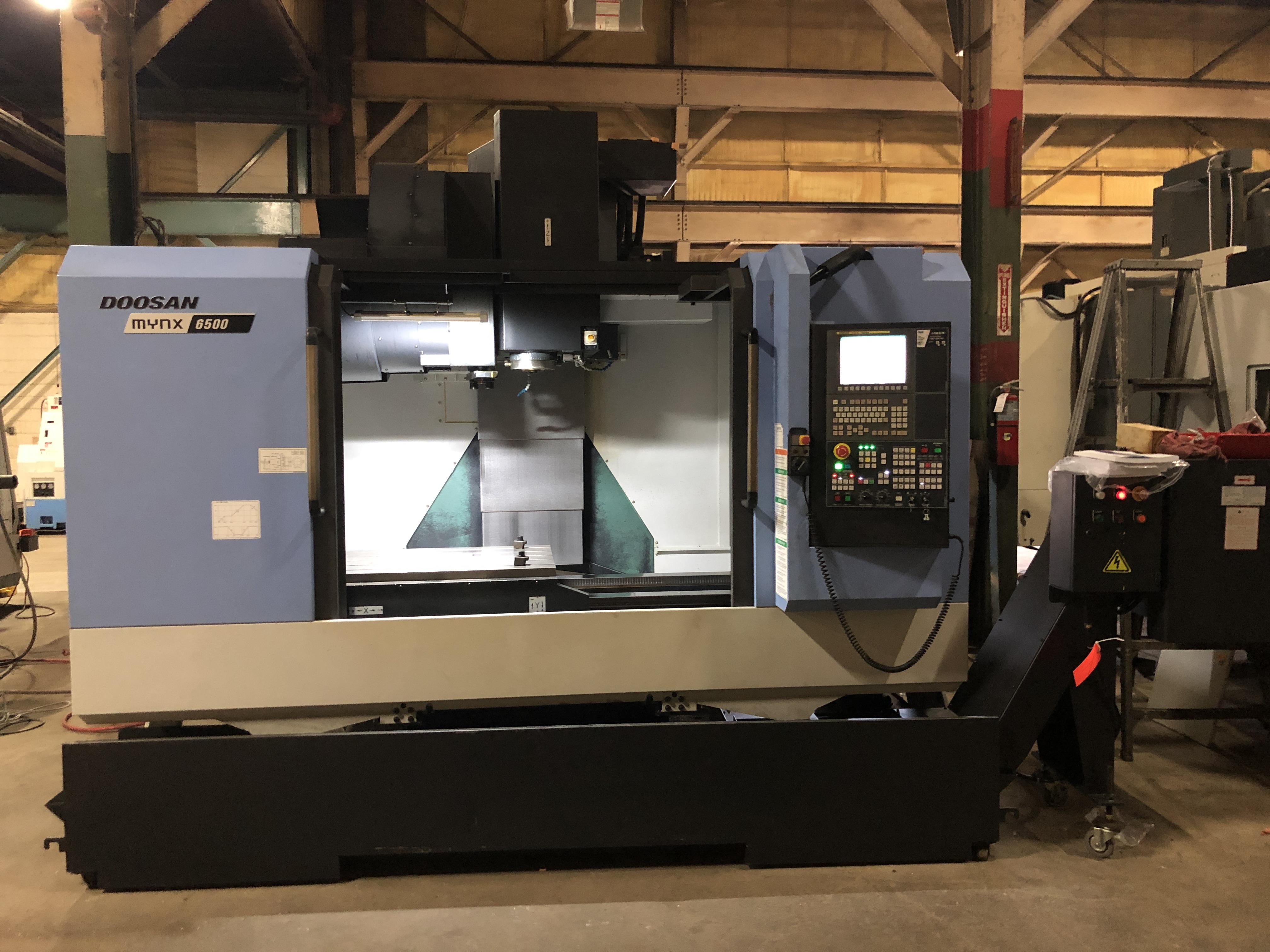 Doosan Mynx 6500 CNC Vertical Machining Center, Fanuc Series i, 50