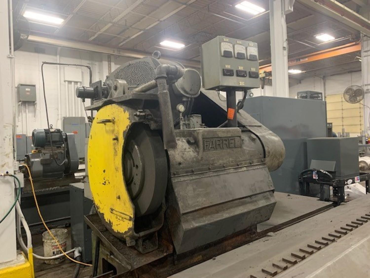 30″ X 192″ FARREL HEAVY DUTY CYLINDRICAL ROLL GRINDER STOCK 14735