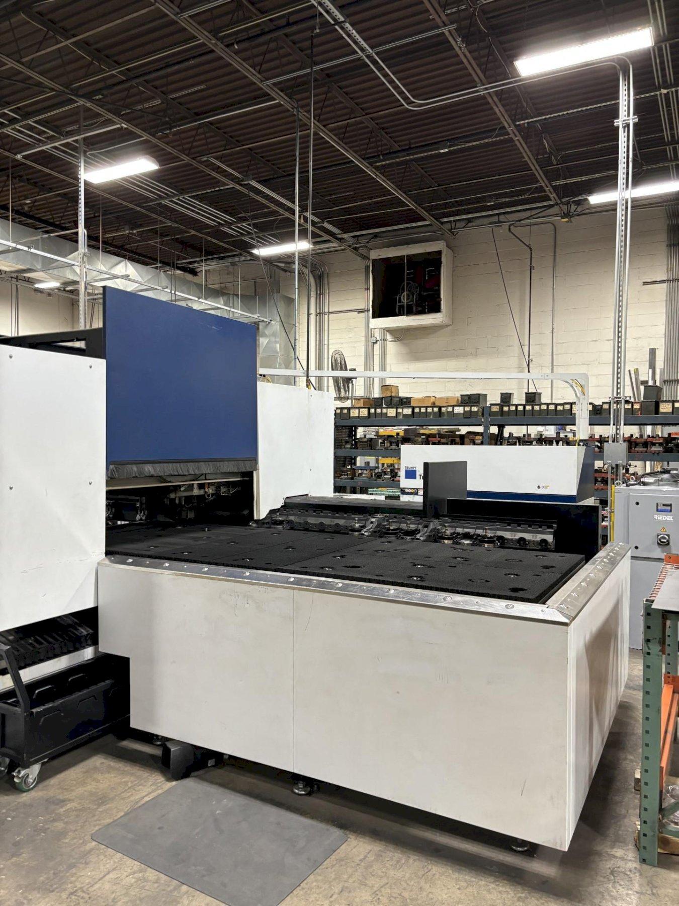 2017 Trumpf TruMatic 1000 Punch/Laser Combo, 3000 Watt Fiber Laser