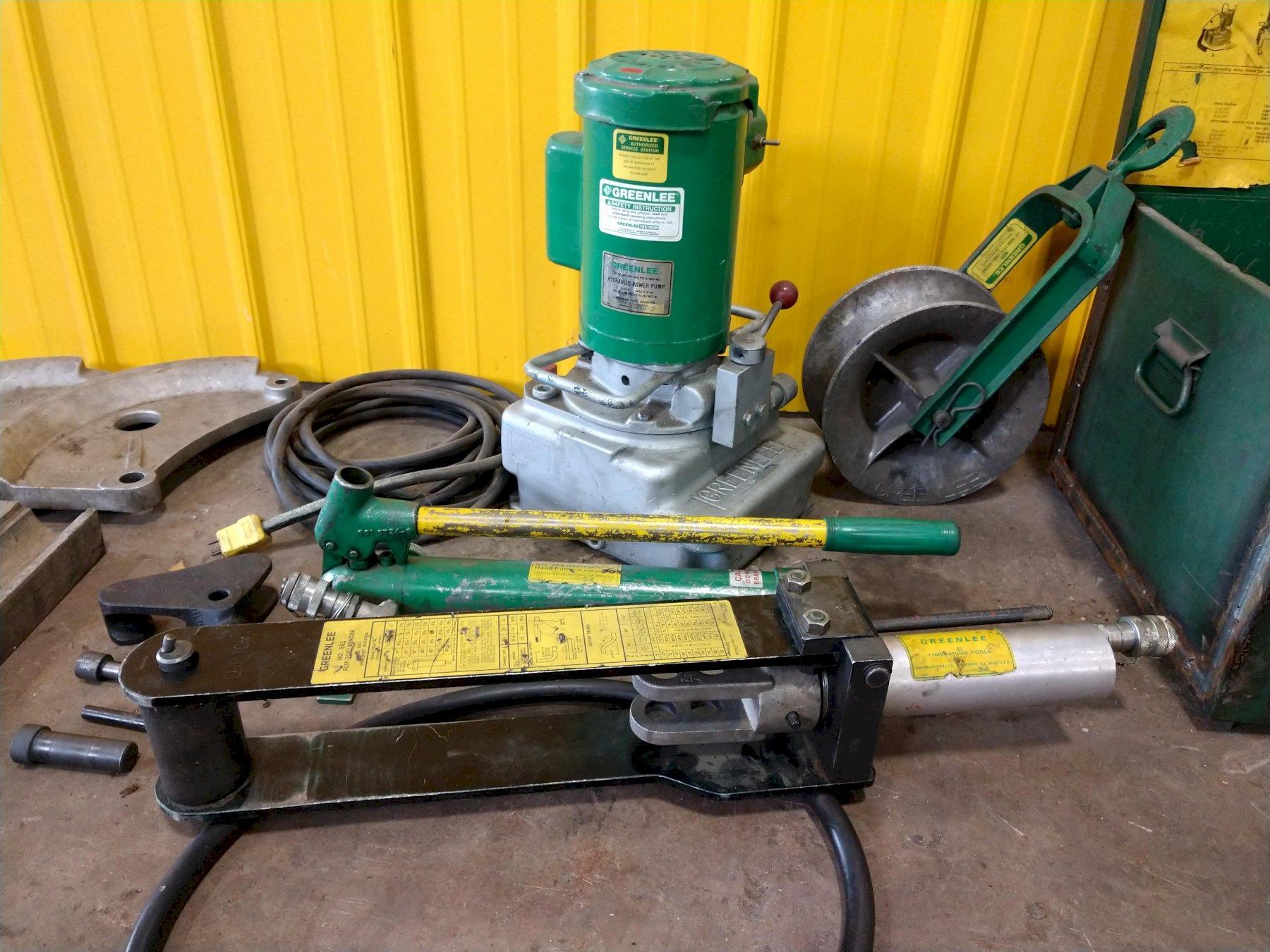 GREENLEE HYDRAULIC CONDUIT PIPE BENDER STOCK 13687