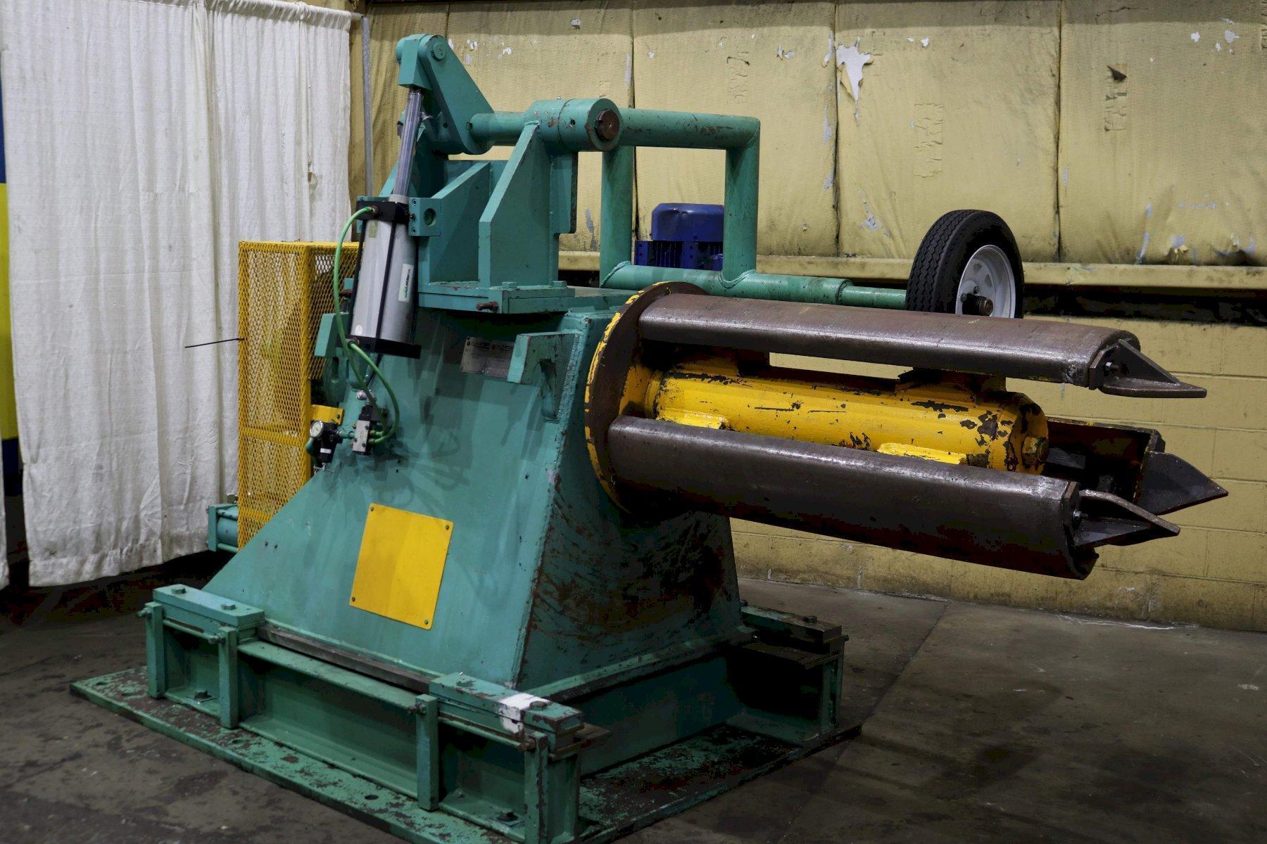 30,000 LB X 48" B & K UNCOILER AND COIL CAR (14505)