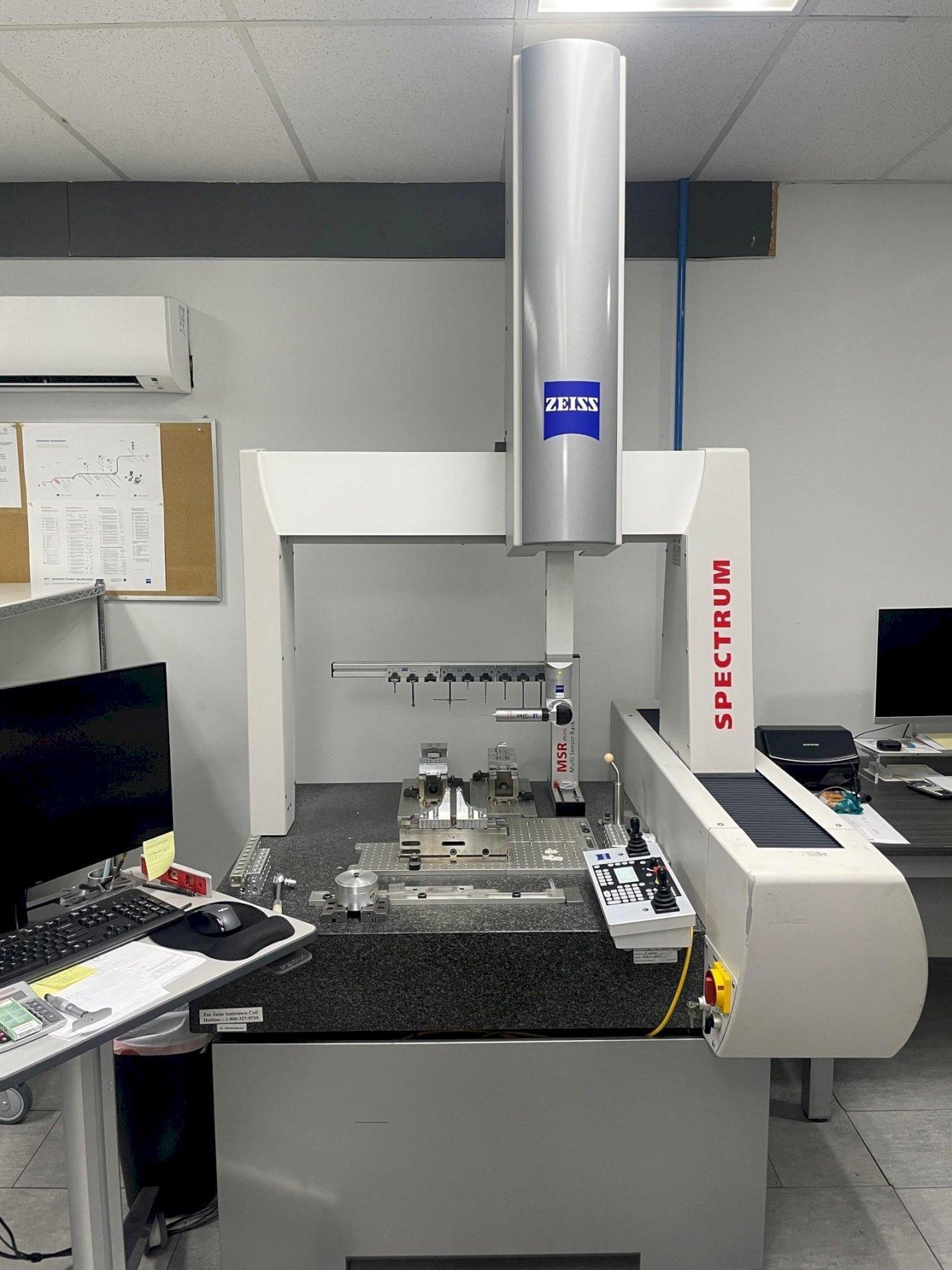 Zeiss Spectrum 7.7.6 Coordinate Measuring Machine Used Machinery