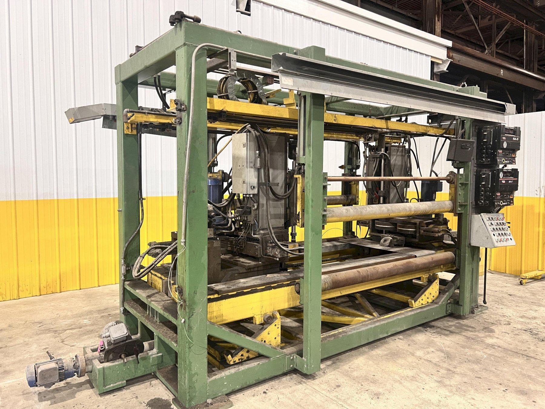 CONRAC PULL-THRU AUTOMATIC BEAM WELDER / WELDING SYSTEM: STOCK #20641
