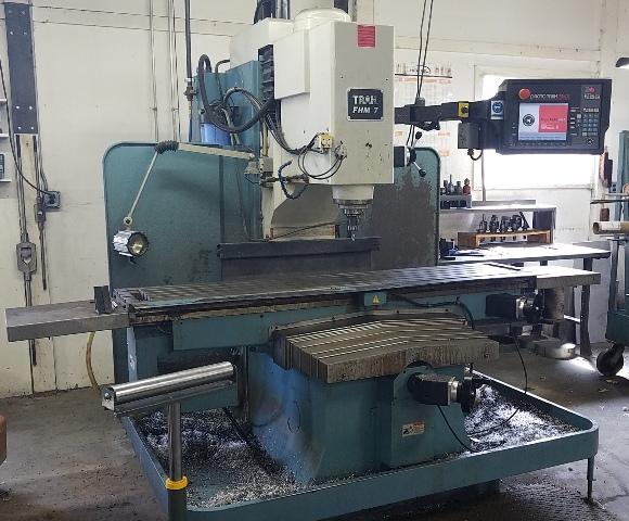 Southwestern Industries FHM7 CNC Bed Mill, SMX Control, 60