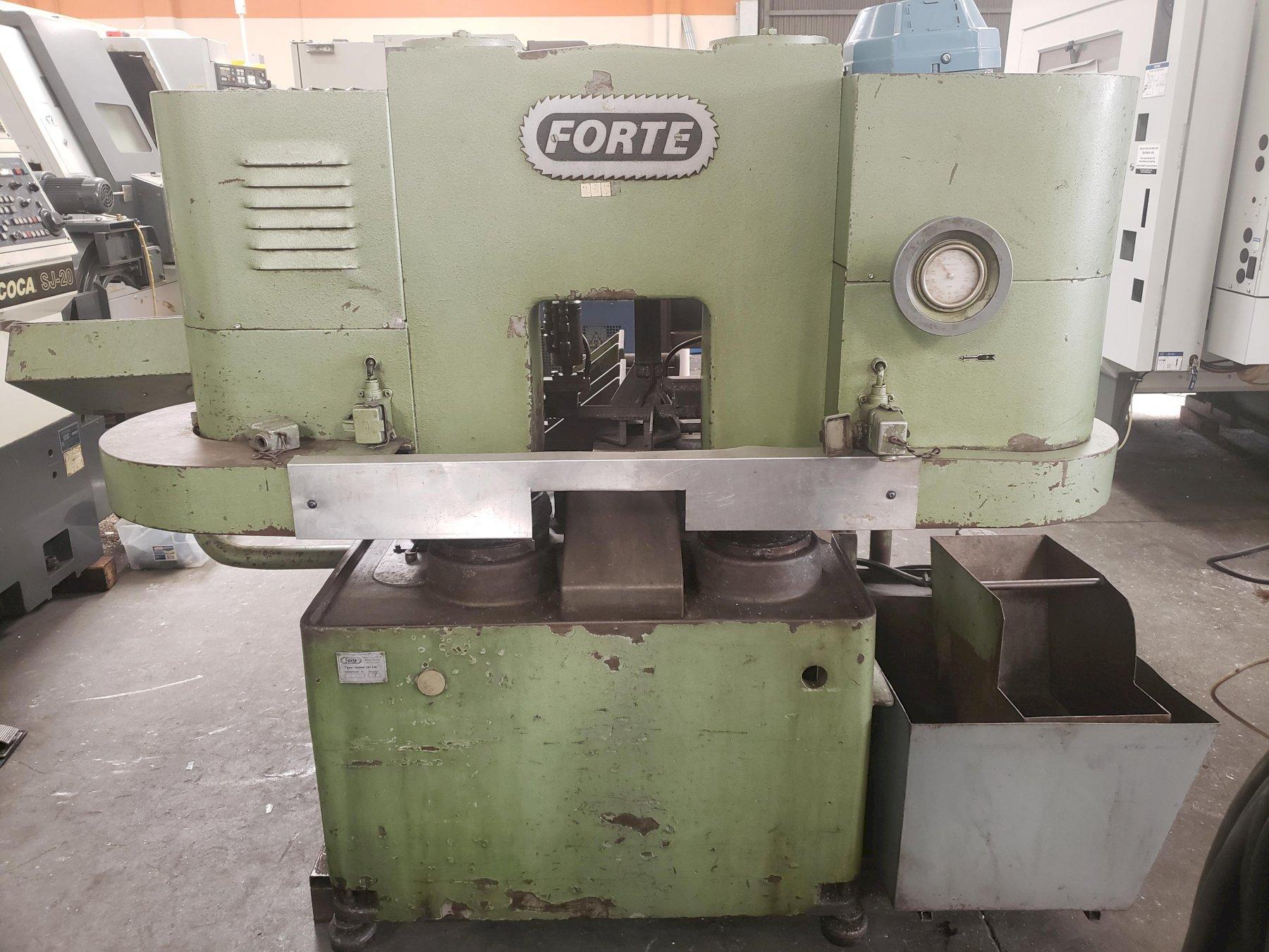 Forte SBA 240 Fully Automatic Vertical Band Saw 1984 With 144″ x 1.06