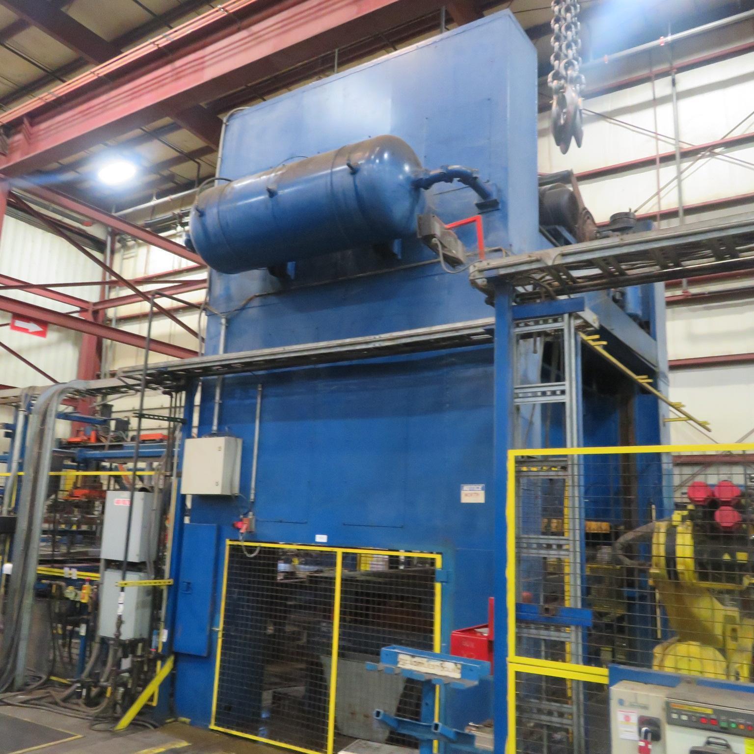 400 Ton PTC Press with Moving Bolster Toledo Press