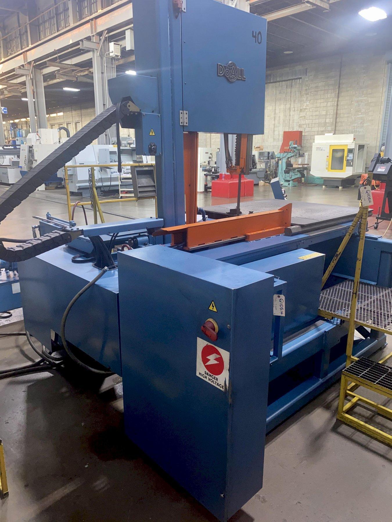 20" x 25" Doall TF-2025M Vertical Band Saw, used 20" x 25" Vertical Band Saw For Sale, Amada Vertical Band Saw For Sale, Marvel Band Saw For Sale