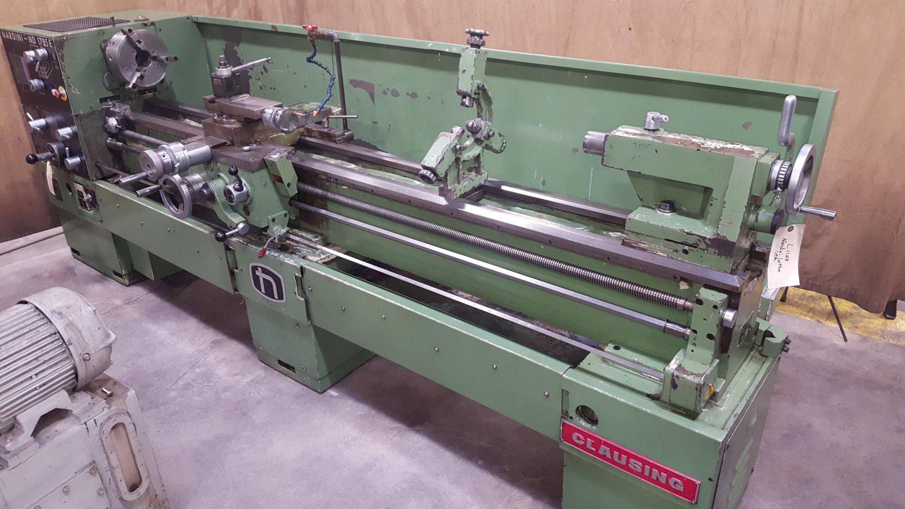 17” x 85” Nardini Model ND1785 Gap Bed Lathe