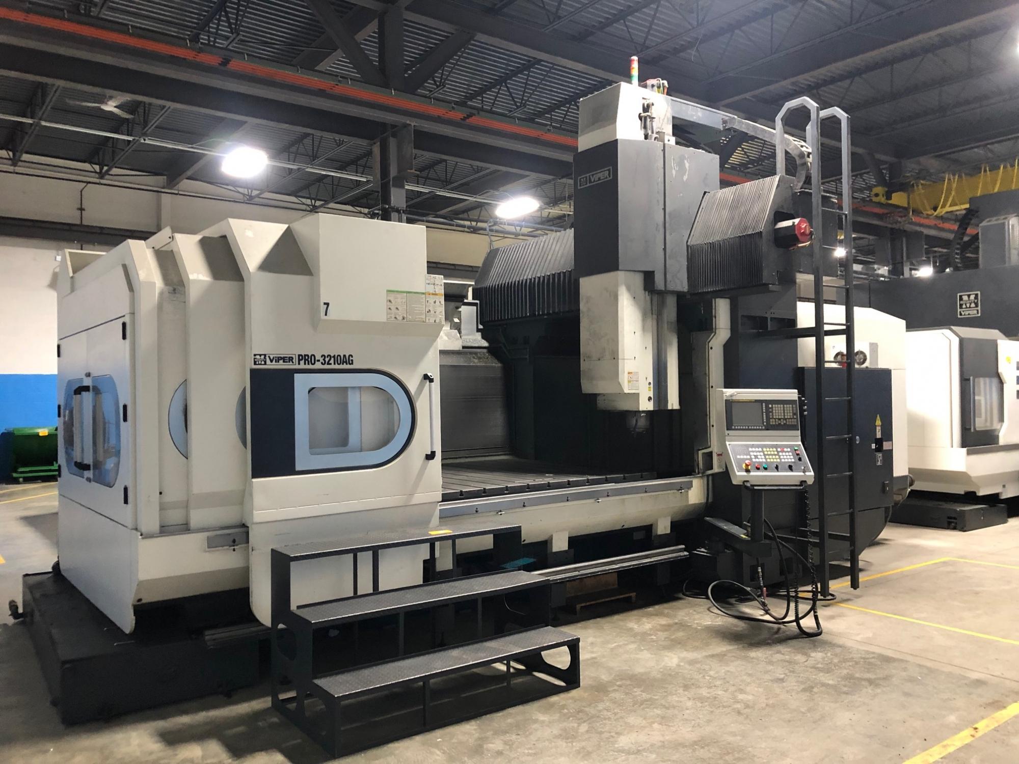 Mighty Viper 3210AG CNC Bridge Mill, Fanuc 31iMB Control, 120