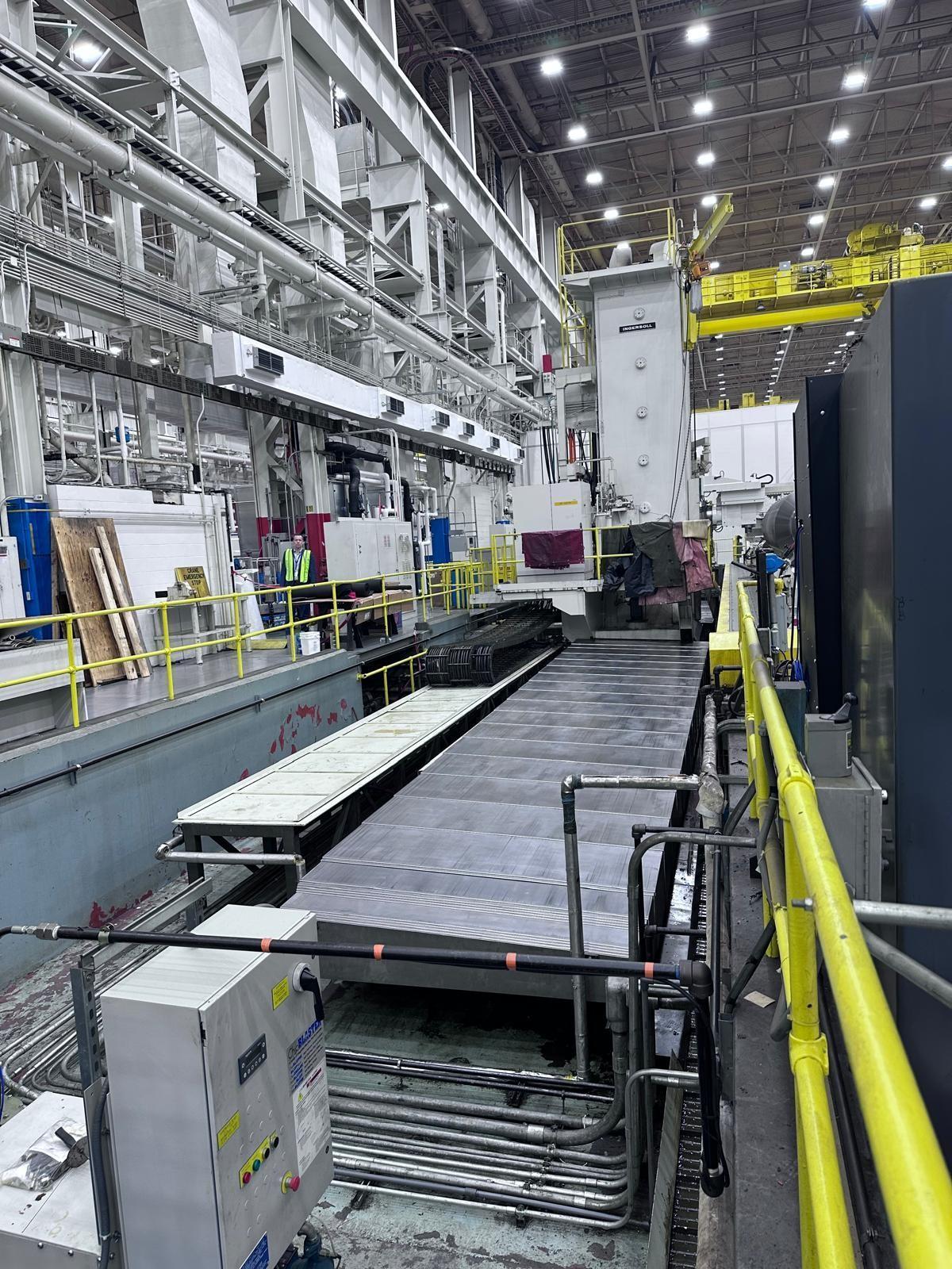 INGERSOLL 7" CNC RAM-TYPE TRAVELING COLUMN HORIZONTAL BORING MILL, SIEMENS 840C, REBUILT HEADSTOCK