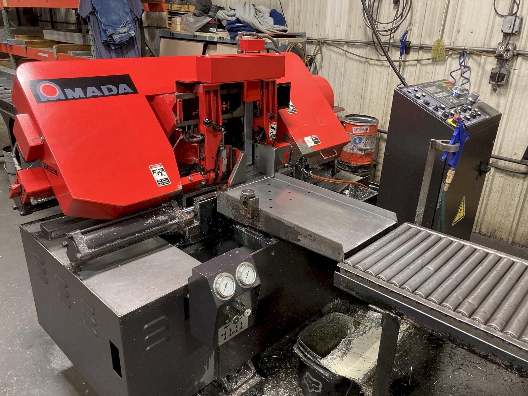 10” x 11” Amada Model HFA250W Automatic Horizontal Band Saw