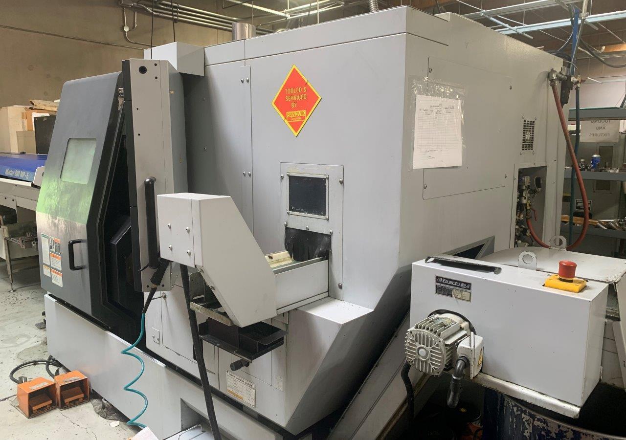 MORI SEIKI ZT1500Y 2004 MULTI AXIS CNC LATHE, PARTS CATCHER, CHIP