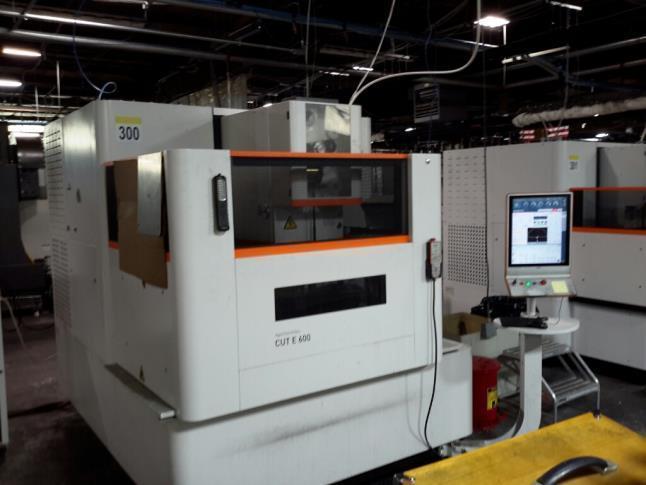 Agie Charmilles Cut E 600 CNC Wire EDM