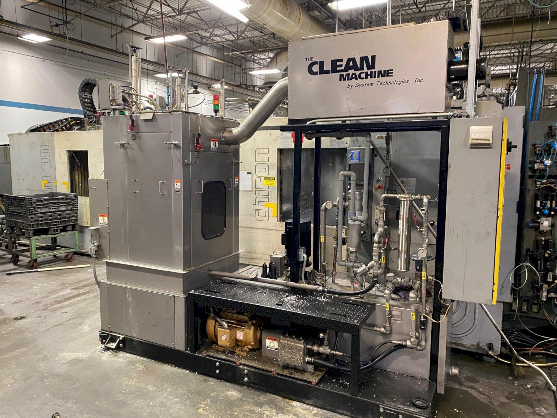 2017 SYSTEM TECHNOLOGIES MODEL #CMI-123-480 HIGH-PRESSURE STAINLESS STEEL PARTS WASHER: STOCK #14485