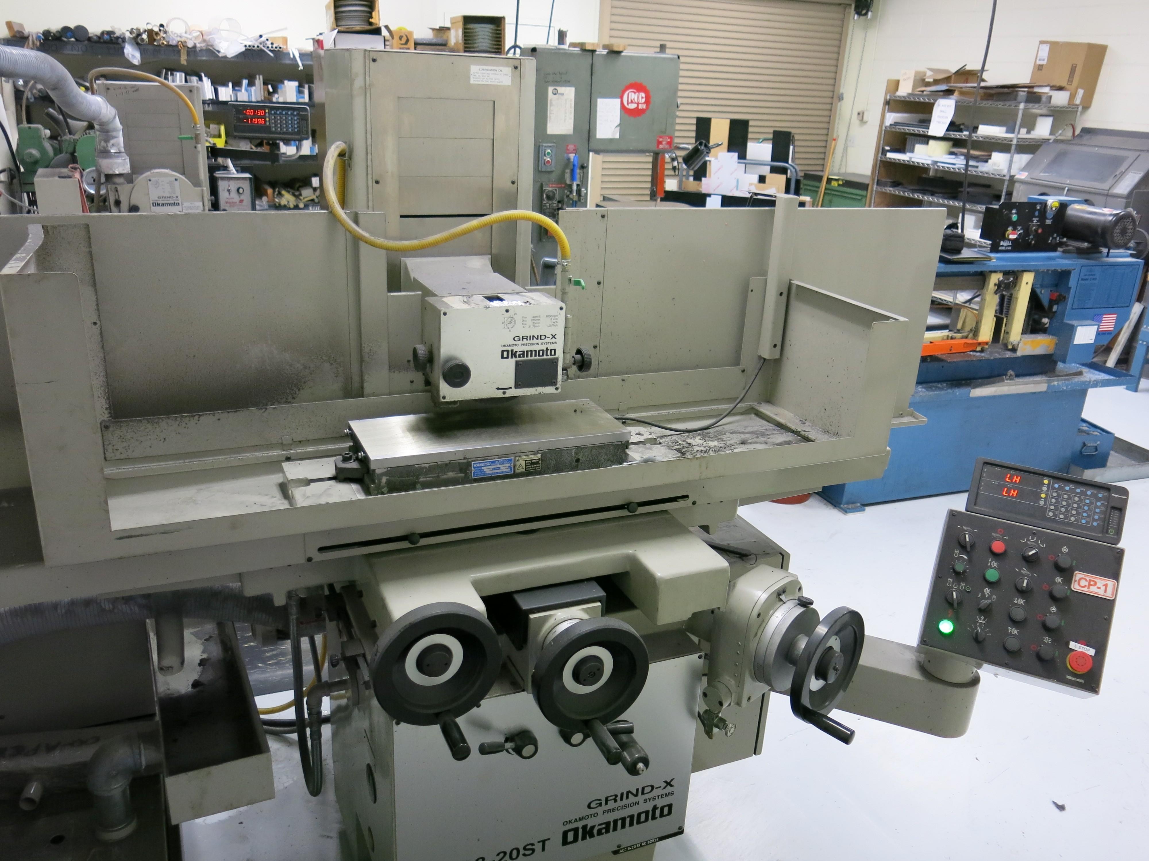(1) Used 8" X 20" Okamoto "GrindX" Model ACC 820 ST Surface Grinder
