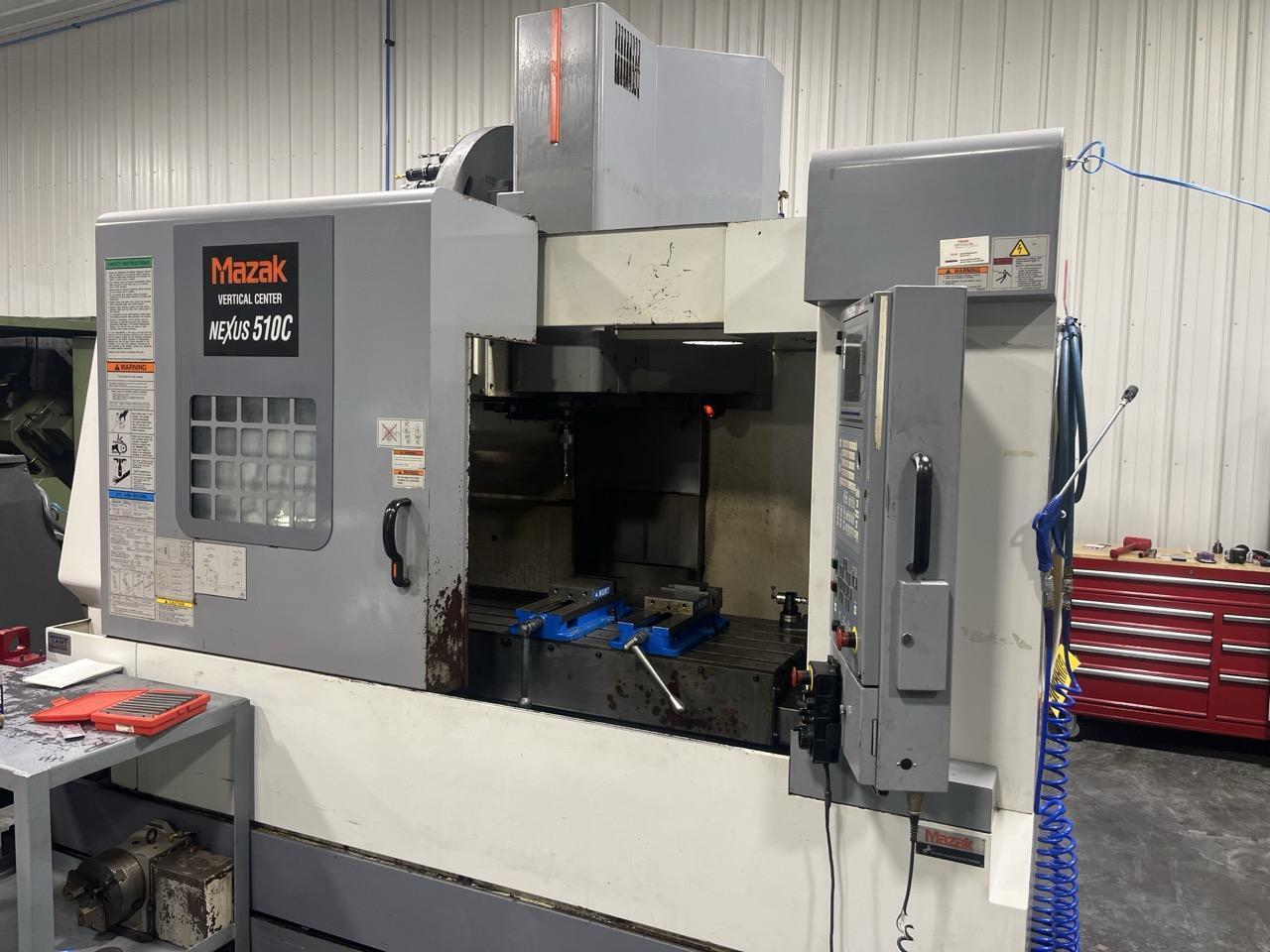 Mazak Nexus 510C VMC, 2003 – 4th Axis, Probing