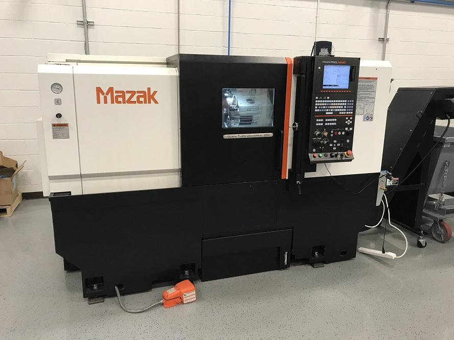 Mazak QTU-250 CNC Lathe, SMART Control, 10