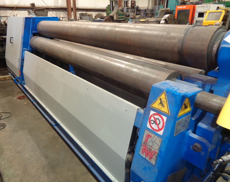 Faccin Three Roll Double Initial Pinch Plate Bending Rolls
