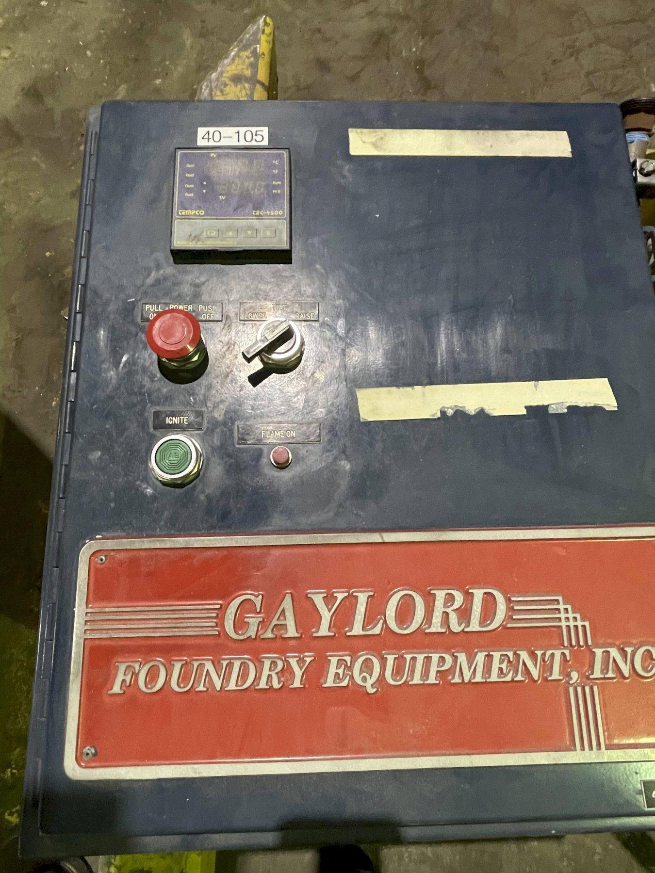 For Sale GAYLORD Ladles, Preheater Gaylord model 400fsmodsp gas