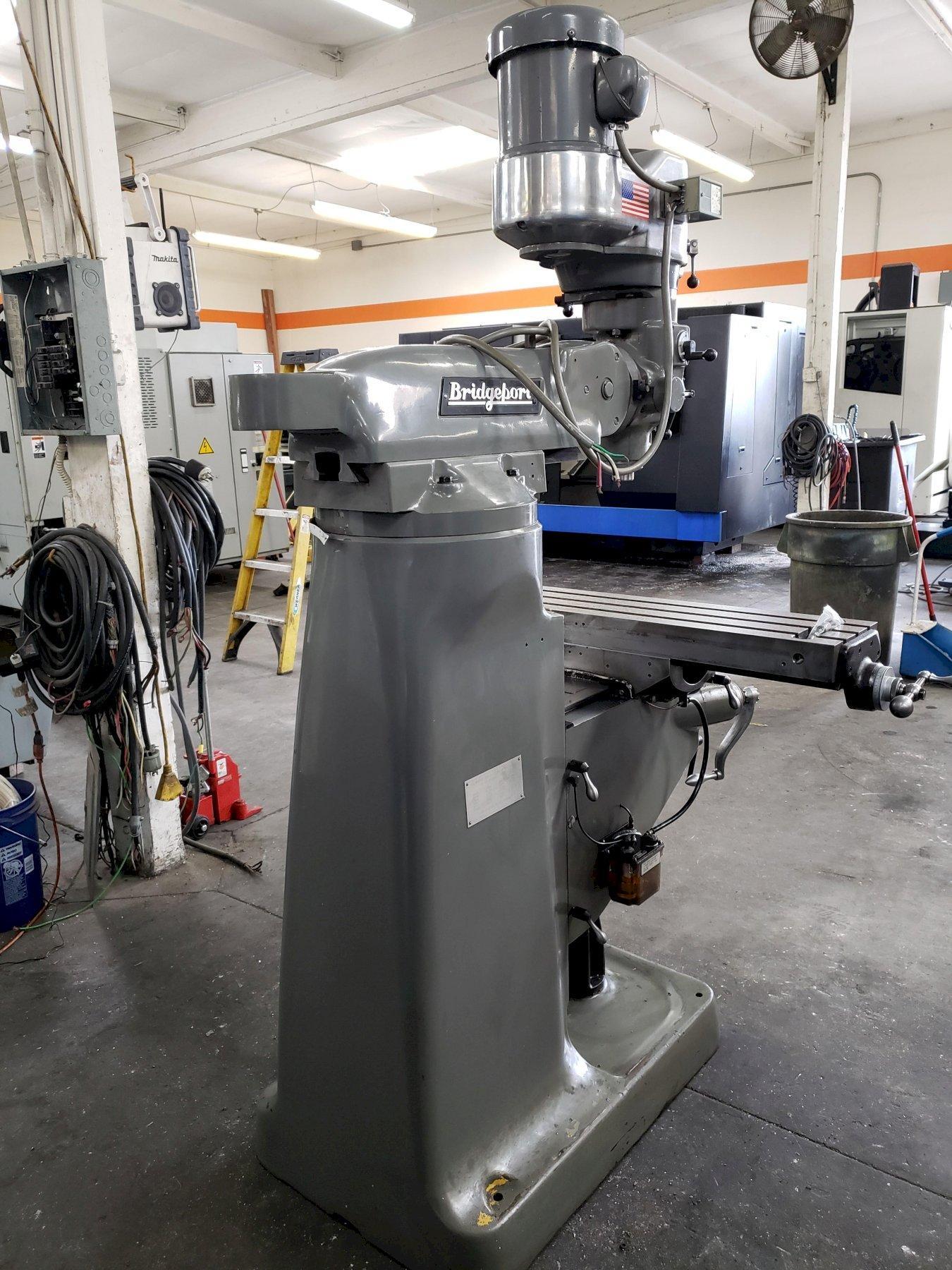 Bridgeport Series I Vertical Mill with New Align Power Feed Table, New