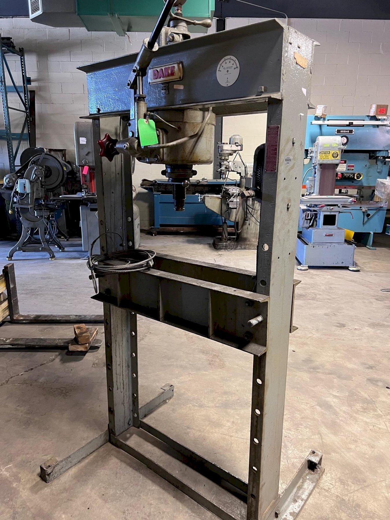 DAKE 50H Presses, HFrame Machine Hub