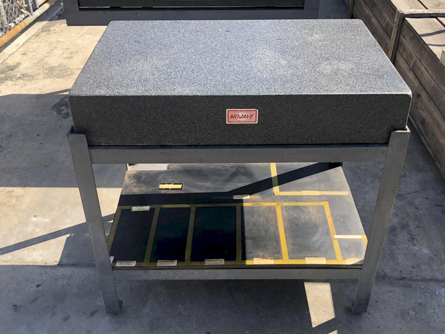 Standridge Surface Granite Plate 36″ x 24″ x 6″ with Stand, Grade AA