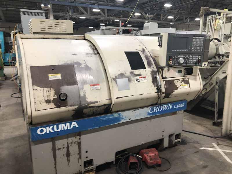 Okuma Crown L1060 Model 762E 2-Axis CNC Turning Machine