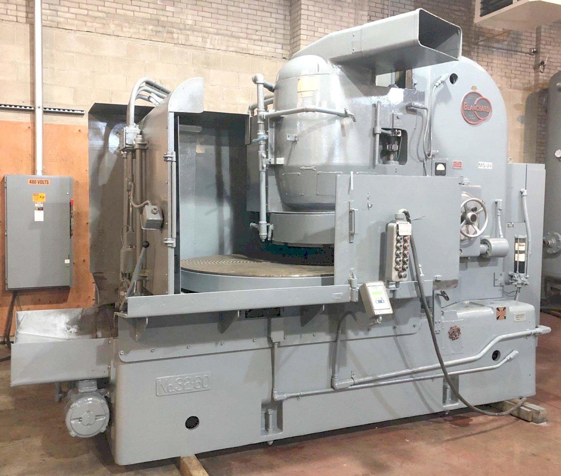 Blanchard 3260, 60″ Vertical Spindle Rotary Surface Grinding Used