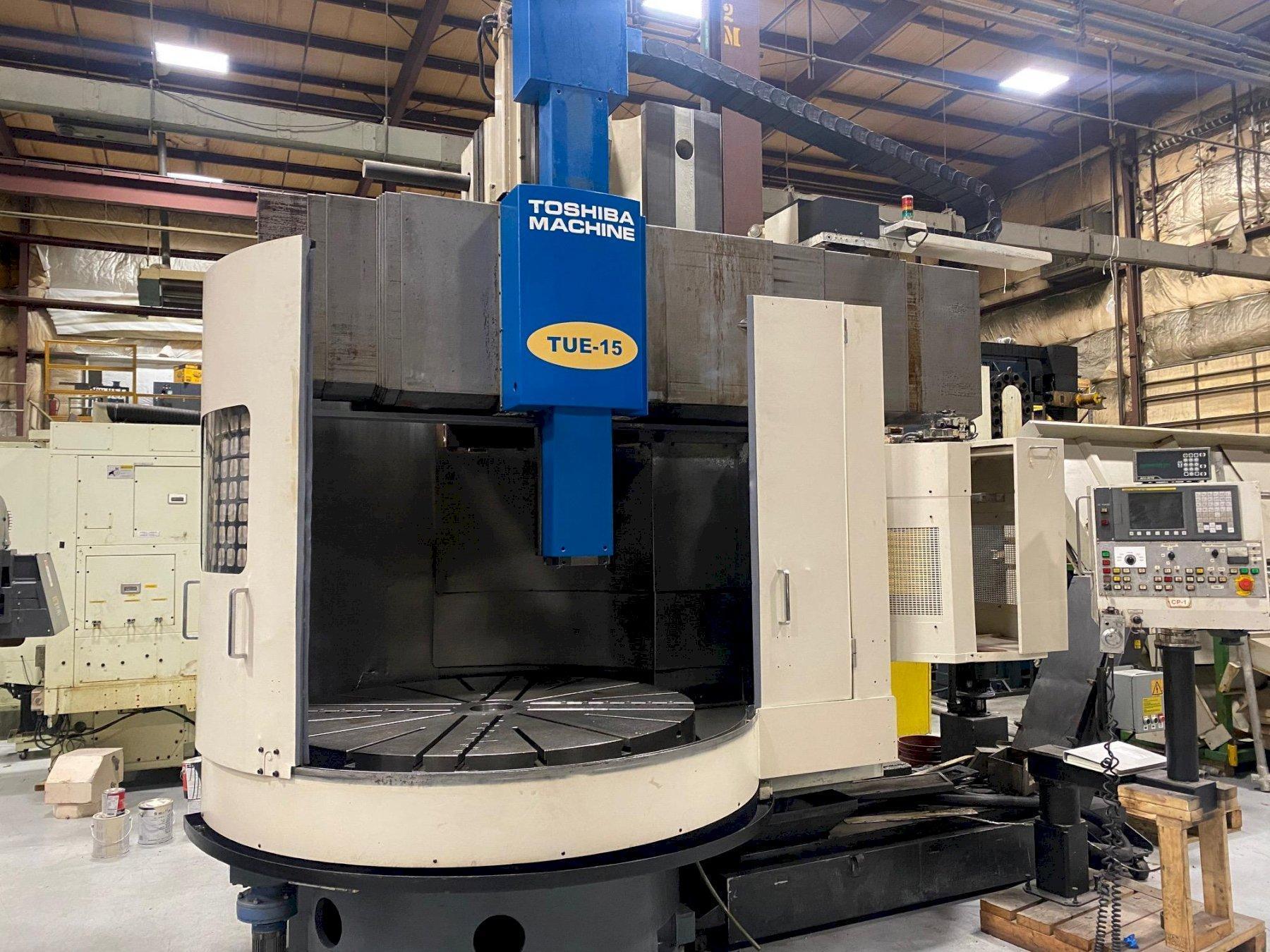 Toshiba Tue-15 CNC Vertical Turret Lathe